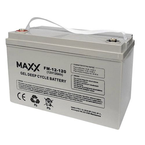 AKUMULATOR ŻELOWY GEL 120AH 12V SZCZELNY na Arena.pl