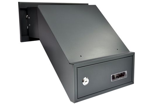 SKRZYNKA NA LISTY PRZELOTOWA DO MURU DWUSTRONNA REGULACJA WMUROWANIA + na Arena.pl