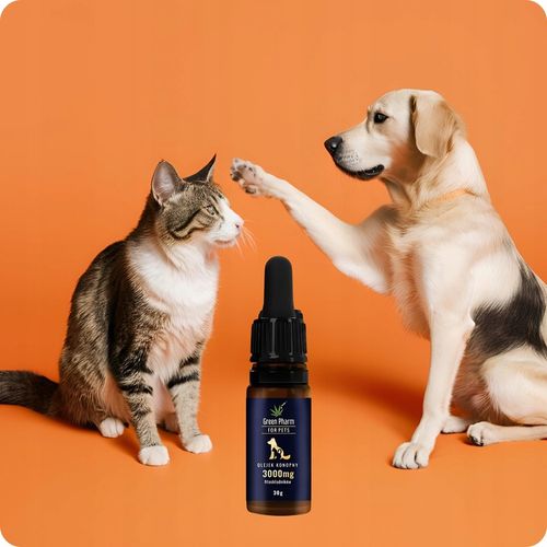 Olejek Konopny CBD 10% | Dla PSA 3000mg 33ml | Weterynaryjny | Bez THC na Arena.pl