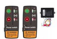 ZDALNE BEZPRZEWODOWE STEROWANIE WYCIĄGARKI WINDY WCIĄGARKI 12V 24V 2X PILOT