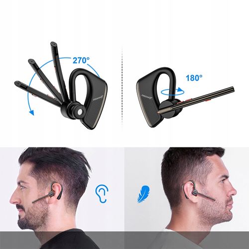Słuchawka Bluetooth 5.2 Feegar Bond Se 24H Cvc Dsp na Arena.pl