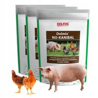 Dolmix NO-KANIBAL 6 kg Hamuje Agresję Kanibalizm u Drobiu i Trzody Chlewnej