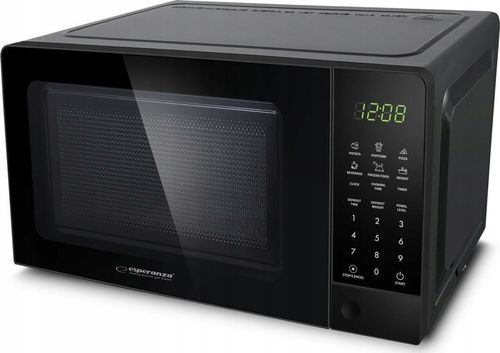 CZARNA MIKROFALA KUCHENKA MIKROFALOWA HORNEADO MAŁA 20L NIEZAWODNA 700W na Arena.pl