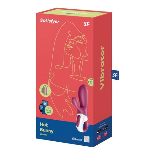 wibrator króliczek podgrzewany satisfyer hot bunny na Arena.pl