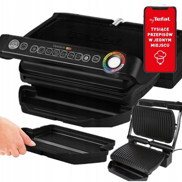 Grill elektryczny Tefal OptiGrill 2000 W GC705816 / 6 PROGRAMÓW zdjęcie 7