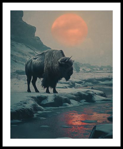 Plakat 40x50cm Żubrowy Monolit na Arena.pl