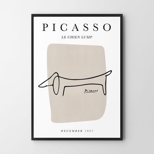 Plakat pablo picasso pies 30x40 cm na Arena.pl
