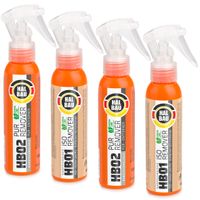 Czyścik do Twardej Piany Poliuretanowej i Plam po pianie Zestaw 4x100ml