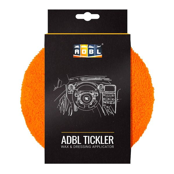 ADBL Tickler aplikator obszyty mikrofibrą 15cm zdjęcie 1