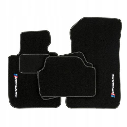 Dywaniki welurowe LOGO M BMW 1 E87 2004-2011 na Arena.pl