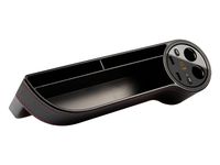 Schowek samochodowy szczelinowy prawy+ładowarka rozgałęziacz zapalniczki x2