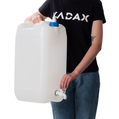 KADAX Kanister Na Wodę Umywalka Pojemnik Dozownik mydło Płyny 30L Z Kranem na Arena.pl