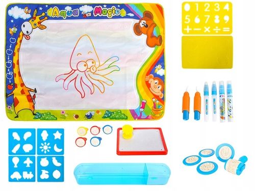 Mata Wodna do Malowania Pieczątki Formy Zestaw XXL na Arena.pl