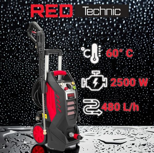 MYJKA CIŚNIENIOWA 300BAR 2500W TURBO RED TECHNIC na Arena.pl
