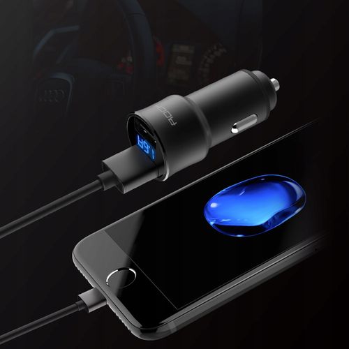 ROCK Ładowarka Samochodowa 2x USB 3,4A KABEL MICRO na Arena.pl