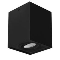 Lampa sufitowa plafon HARY D czarna natynkowa 03716 GU10