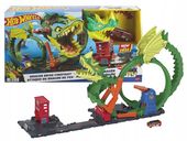 HOT WHEELS CITY ZESTAW PĘTLA SMOKA DANTE tor samochodowy + autko