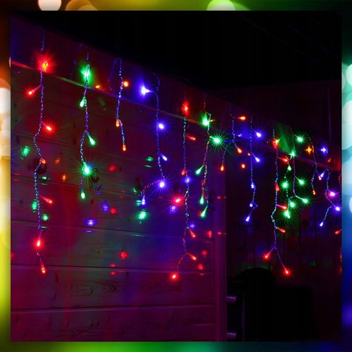 SOPLE LAMPKI CHOINKOWE ŚWIATEŁKA 300 LED 12M GRUBY KABEL FLASH ZEWNĘTRZNE na Arena.pl