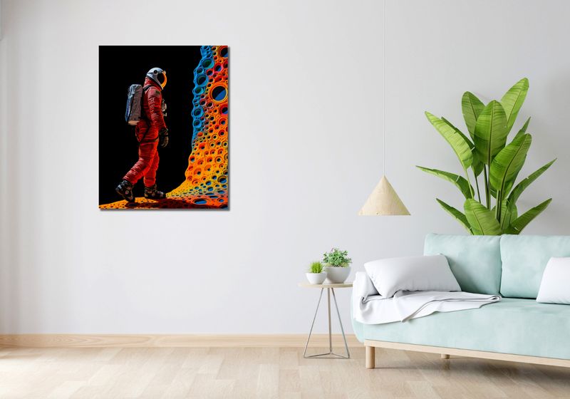 Obraz 70x90cm Eksplorator Nowych Światów zdjęcie 2