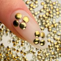 ShinePins gładkie ćwieki ozdoby do paznokci large NTN Premium Nr 3 5g