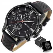 ZEGAREK MĘSKI PAUL LORENS EXCLUSIVE +GRAWER CHRONOGRAF KOMPLET