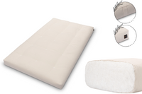 Materac 120x200 Bawełniany - Pascall Futon Comfort Natural - Ecru