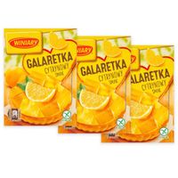 Winiary Galaretka cytrynowy smak 71 g x 3 sztuk