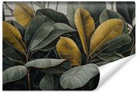 Fototapeta Do Salonu Tropikalne Liście Abstrakcja Natura 3D 270cm x 180cm