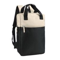 Plecak / torba KEMER 1582101 Czarno beżowy KEMER