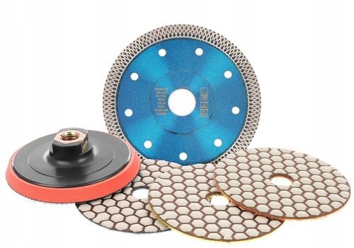 ZESTAW TARCZ DIAMENTOWYCH DO CIĘCIA I SZLIFOWANIA GRESU SPIEKU na Arena.pl