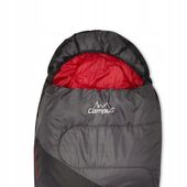 Śpiwór CampuS Kjerag 250 czarno-czerwony CUP702123200 Left