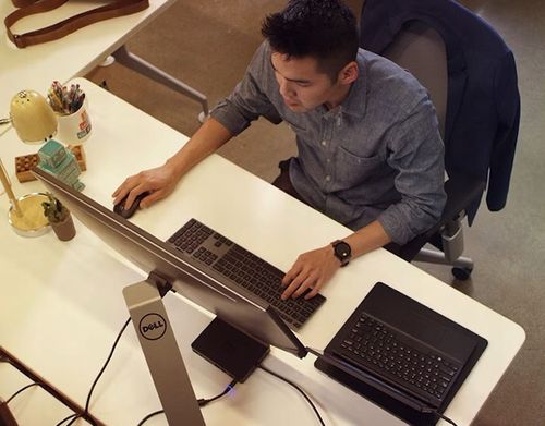 Uniwersalna Stacja Dokująca USB-C Dell Business Dock HDMI mDP 4K LAN 5xUSB na Arena.pl