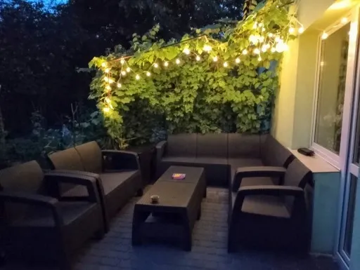 LAMPKI SIECIOWE 50 LED DO OGRODU BALKON TARAS 15m zdjęcie 7