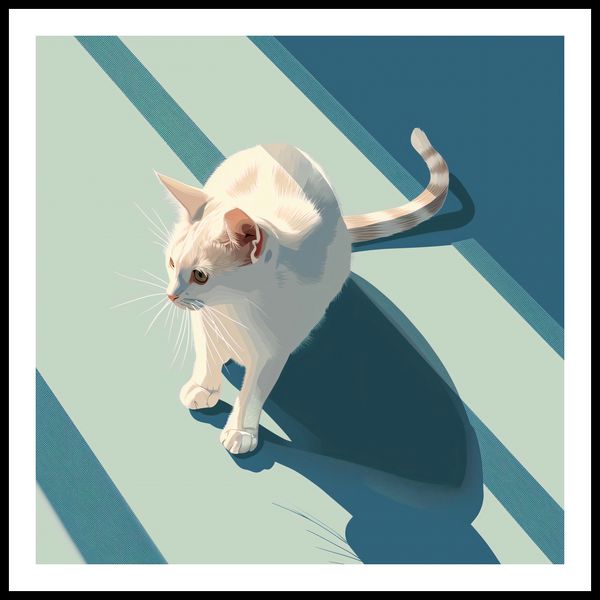 Plakat 60x60cm Kocia Persona zdjęcie 3