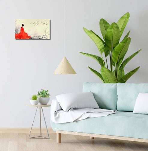 Obraz 40x20cm Diva Na Gałęzi na Arena.pl