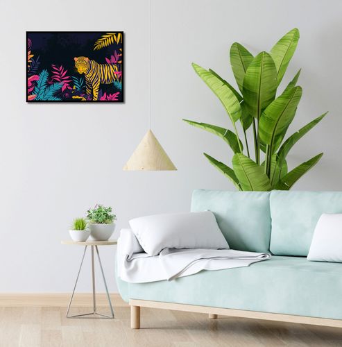 Plakat 55x40cm Tygrys w Rozdarciu na Arena.pl