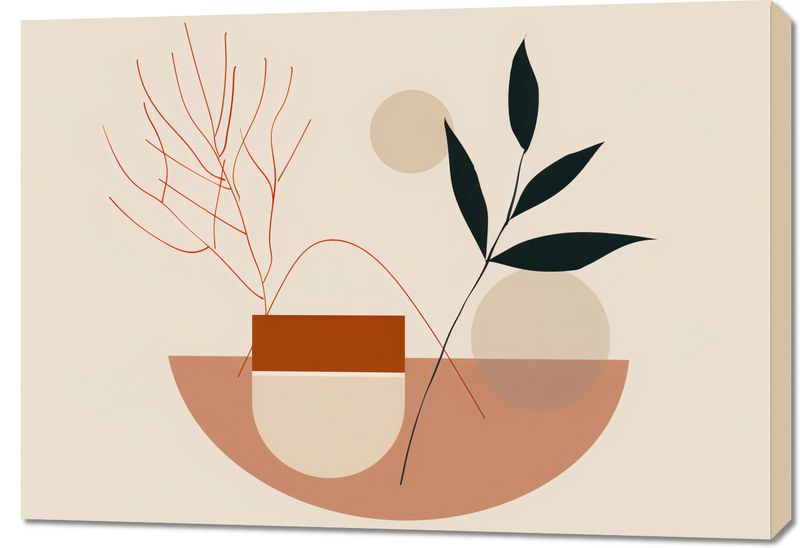 Obraz 100x70cm Botaniczna Przymiarka zdjęcie 1