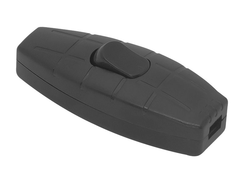 Przełącznik przelotowy PP13 CZARNY 230V zdjęcie 1