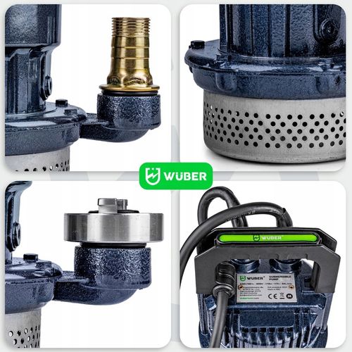 POMPA Z PŁYWAKIEM ZATAPIALNA Z SITEM DO WODY BRUDNEJ CZYSTEJ na Arena.pl