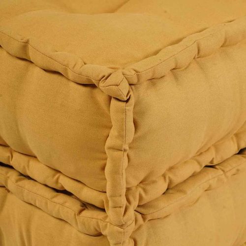 Modułowa sofa 2 pcs Żółty 140 x 70 x 36 cm tkanina na Arena.pl