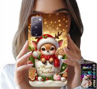 ETUI DO SAMSUNG GALAXY S20 FE - RENIFEREK SŁODKI RENIFER ŚWIĄTECZNE WZÓR