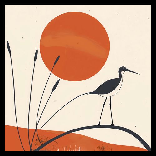 Plakat 30x30cm Ciepło Zachodów na Arena.pl