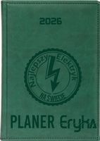 KALENDARZ A5 2026 dzienny książkowy z grawerem PLANER DLA ELEKTRYKA