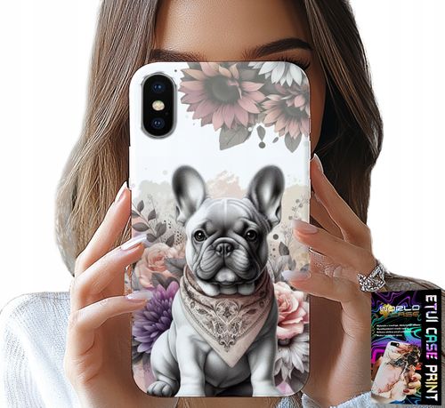 ETUI DO IPHONE XS MAX - BULDOG BULDOGI PIESKI RASY PSÓW PLECKI na Arena.pl