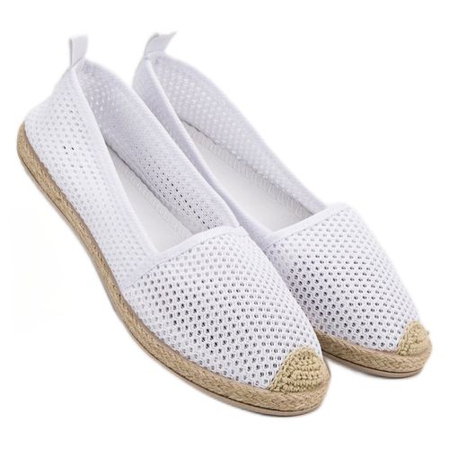 Białe Tekstylne Espadryle r.40 na Arena.pl