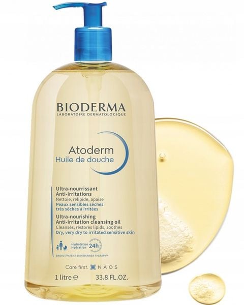 Bioderma Atoderm Huile Olejek 1000 ml zdjęcie 8