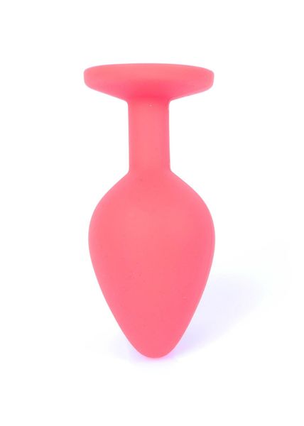 Plug-Jewellery Red Silicon Plug Medium- Blue Diamond zdjęcie 6