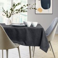 Obrus Plamoodporny GAIA 155x400  C. Szary AmeliaHome