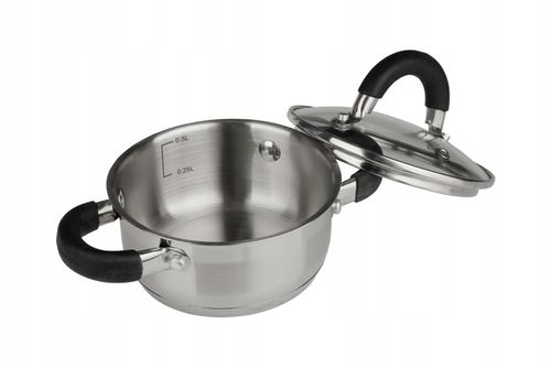 Garnek stal Ø12cm 0,5l Kinghoff na Arena.pl