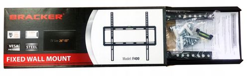 BRACKER F400 UCHWYT ŚCIENNY WIESZAK TV 26'- 55' na Arena.pl